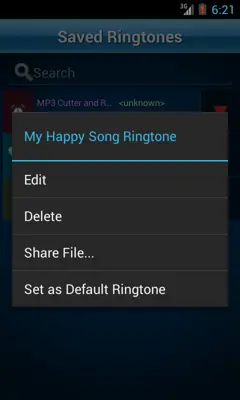 Atomic MP3 Cutter and Ringtone Maker♫ android App screenshot 0