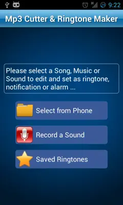 Atomic MP3 Cutter and Ringtone Maker♫ android App screenshot 6